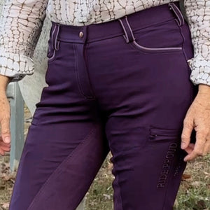 Special Edition Horse Riding Pants: Burdekin (Plum)