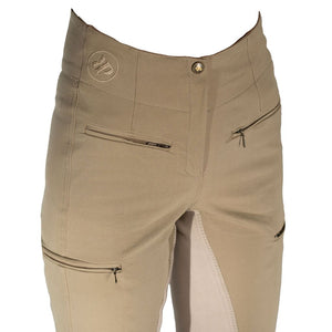 equitation horse riding pants in wheat