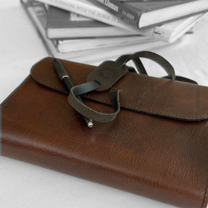 A5 Leather Journal: The Pioneer