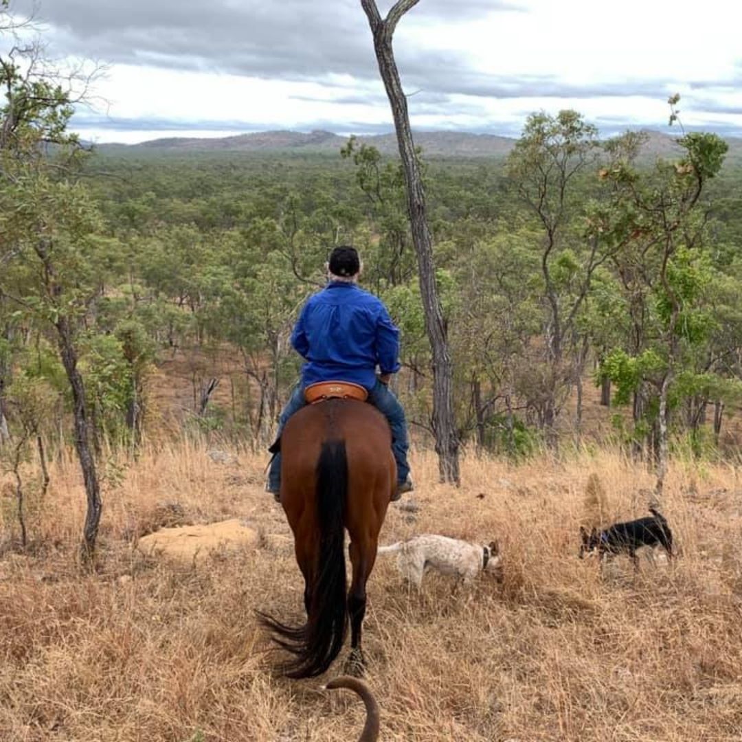 Michelle gazing over Horizon