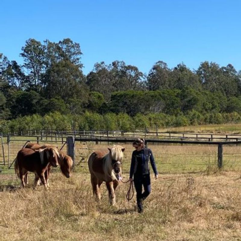 women in equitation pants