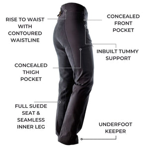 equitation horse riding pants design feature