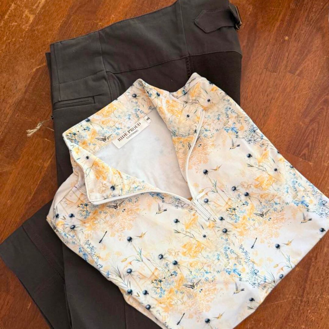 Haven Shirt & Equitation Pants in Brown Bundle