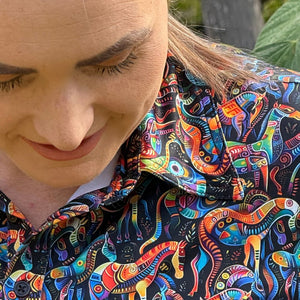 Collar and Cuff in Kaleidoscope
