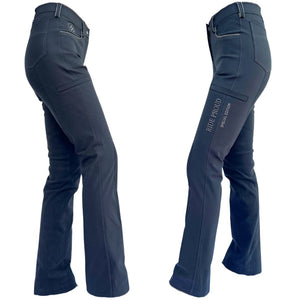 Image showing left and right side view of Special Edition Horse Riding Pants from Ride Proud, Savannah Colourway