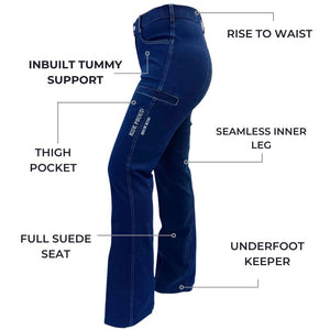 show ring horse riding pants design feature