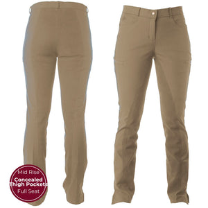 Ride Proud's Trail Gen2 Horse Riding Pants in Beige