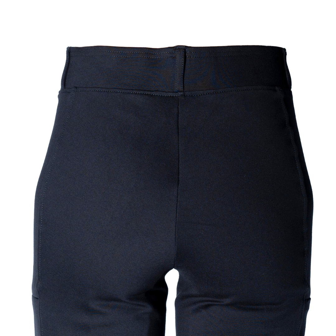 ride proud compass horse riding bootcut tights back detail