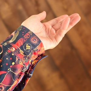 Totem Cuff & Collar Shirt & Trail Riding Pants in Black Bundle