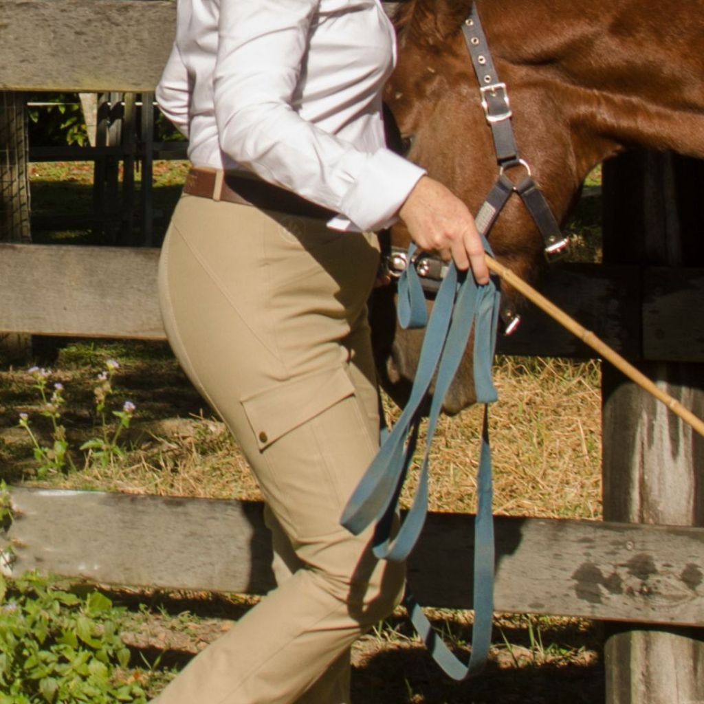 Riding breeches deluxe navy – Equestar Equestrian