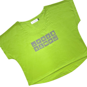 Midi Tee Shirt in Green