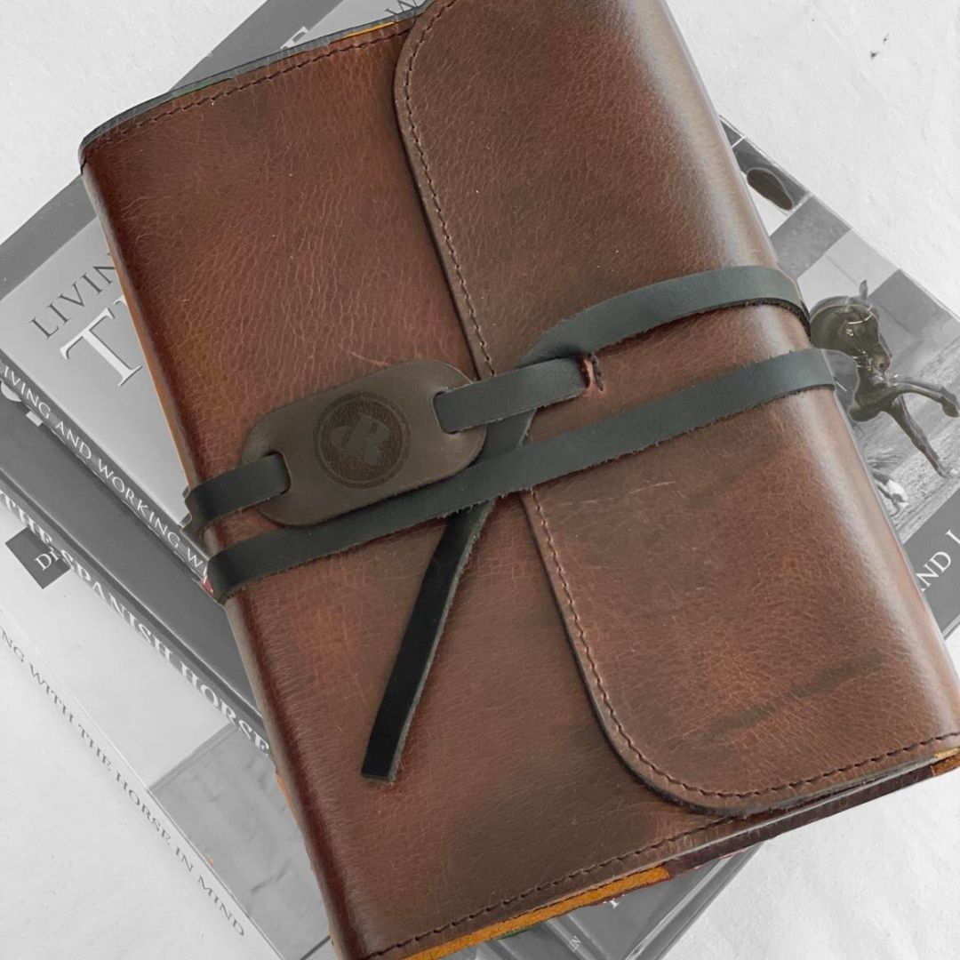 A5 Leather Journal: The Pioneer