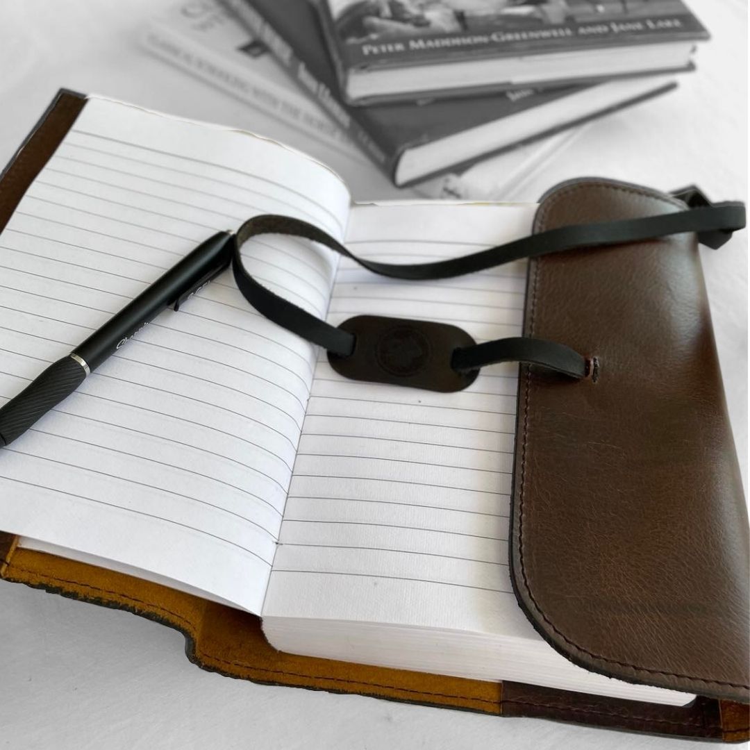 A5 Leather Journal: The Pioneer